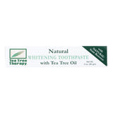 Tea Tree Therapy Natural Whitening Toothpaste - 3 Oz