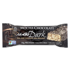 Nugo Nutrition Bar - Dark - Mocha Chocolate - 50 G - Case Of 12