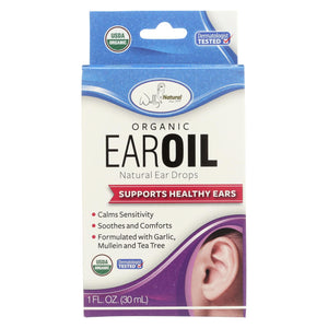 Wally's Natural Products Ear Oil - Organic - 1 Fl Oz