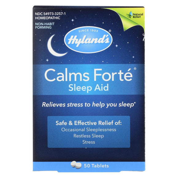 Hylands Homeopathic Calms Fort? - Sleep Aid - 50 Tablets