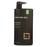 Every Man Jack Body Wash Sandalwood Body Wash - Case Of 33.8 - 33.8 Fl Oz.