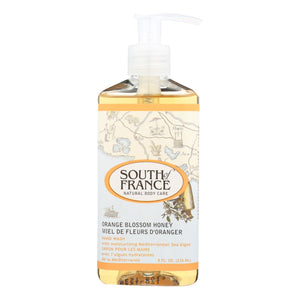 South Of France Hand Wash - Orange Blossom Honey - 8 Oz - 1 Each