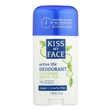 Kiss My Face Deodorant Active Life Cucumber Green Tea Aluminum Free - 2.48 Oz