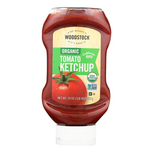 Woodstock Organic Tomato Ketchup - Case Of 12 - 20 Oz.