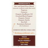 Simple Mills Cracked Black Pepper Almond Flour  - Case Of 6 - 4.25 Oz