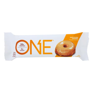 One Brands Protein Bar Maple Glazed Doughnut  - Case Of 12 - 60 Grm