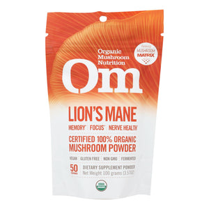 Om Organic Mushroom Powder  - 1 Each - 3.5 Oz