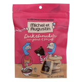 Michel Et Augustin - Cookie Dark Chocolate Ss Shortbread - Case Of 6 - 4.4 Oz