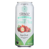 Steaz Lightly Sweetened Green Tea - Super Fruit - Case Of 12 - 16 Fl Oz.